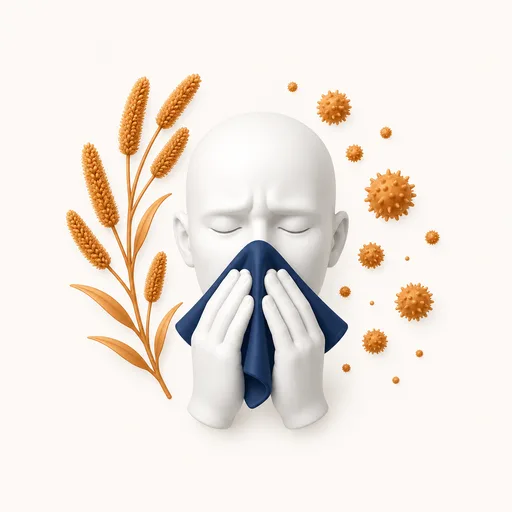 Illustration Allergien & Heuschnupfen
